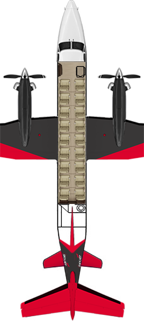Beechcraft-interieur